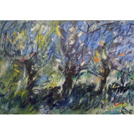 WIERZBY, LATO, 70X100 CM