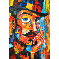 ORYGINALNY OBRAZ AKRYLOWY 100X70 – SZTUKA WSPÓŁCZESNA