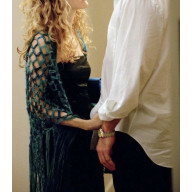 DUŻA AŻUROWA CHUSTA W STYLU CARRIE BRADSHAW