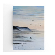 NA PLAŻY - OBRAZ AKRYLOWY 30/40 CM