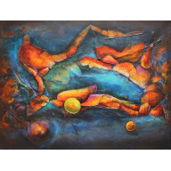 OBRAZ OLEJNY NA PODOBRAZIU 30X40CM MUNDIAL