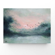 PEJZAŻ- OBRAZ AKRYLOWY 30/40 CM