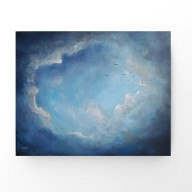 NA NIEBIE - OBRAZ AKRYLOWY 40/50 CM