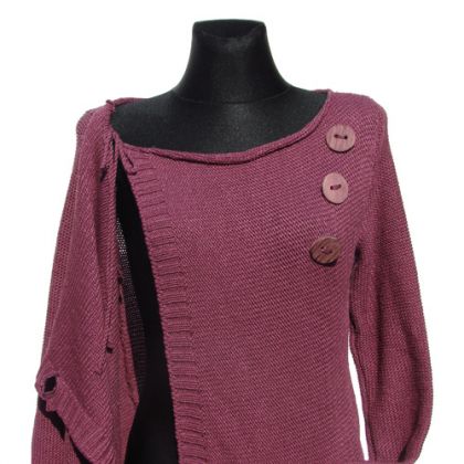 halo-pracownia - swetry - bakłażan foto #2