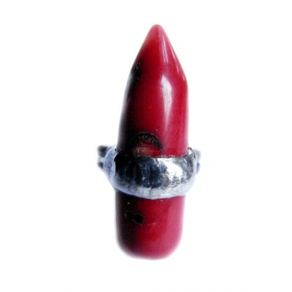 wersetka - pierścionki - Koralowy kieł foto #1