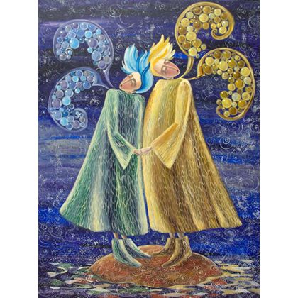 Mała wyspa wielkoj miłości, 4mara, obrazy akryl