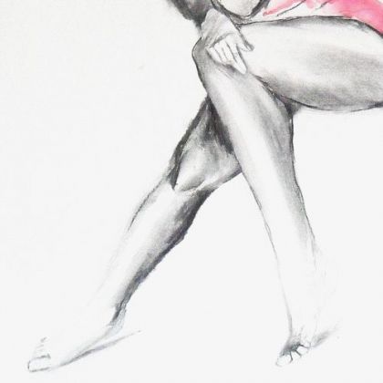 Alina Louka - rysunki tech.mieszana - suknia foto #2