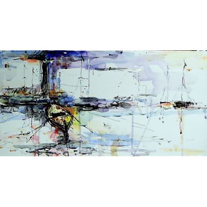 Dariusz Grajek - obrazy akryl - Port w Hiszpanii.... foto #1