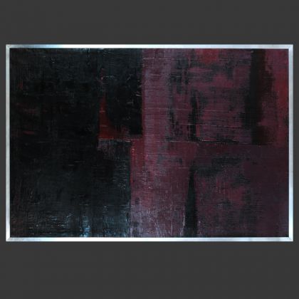 Maja Gajewska - obrazy olejne - Obraz olejny - Czarny VII foto #1