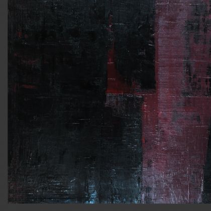 Maja Gajewska - obrazy olejne - Obraz olejny - Czarny VII foto #2