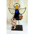 Prawniczka - aniołek witrażowy 3D