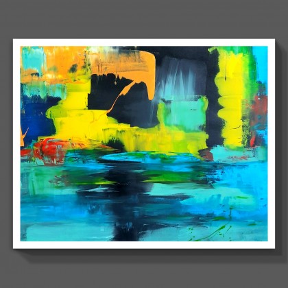 Przemysław Michalczuk - obrazy akryl - abstrakcja 76 foto #2